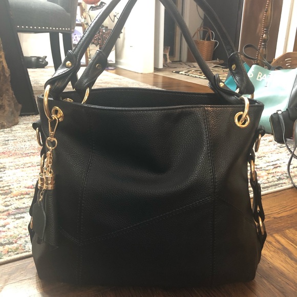 Handbags - Bag 💝Gold embellished LG